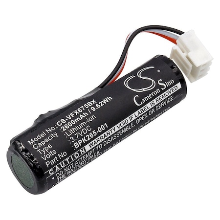Bsc Preferred Verifone VX675 VX690 2600mAh Payment Terminal Replacement Battery CS-VFX675BX